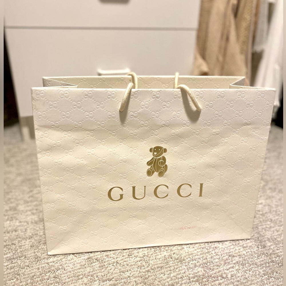 Beautiful Gucci Baby Shopping Bag